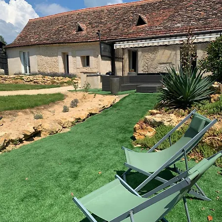 La Grange En Pierre - Chic & Piscine Privee Ferienhaus Queyssac