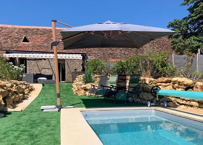 La Grange En Pierre - Chic & Piscine Privee Semesterbostad