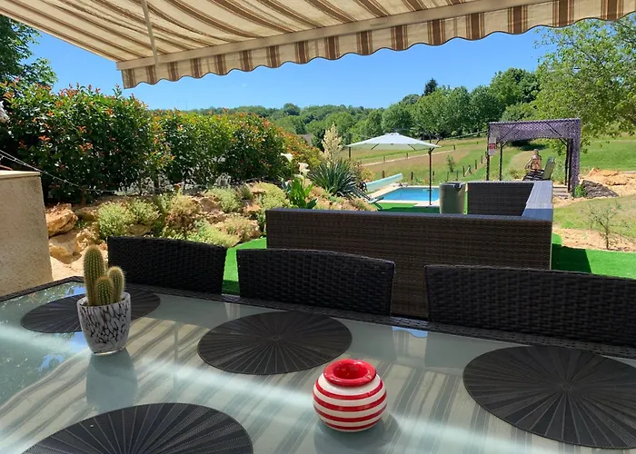 La Grange En Pierre - Chic & Piscine Privee * Queyssac