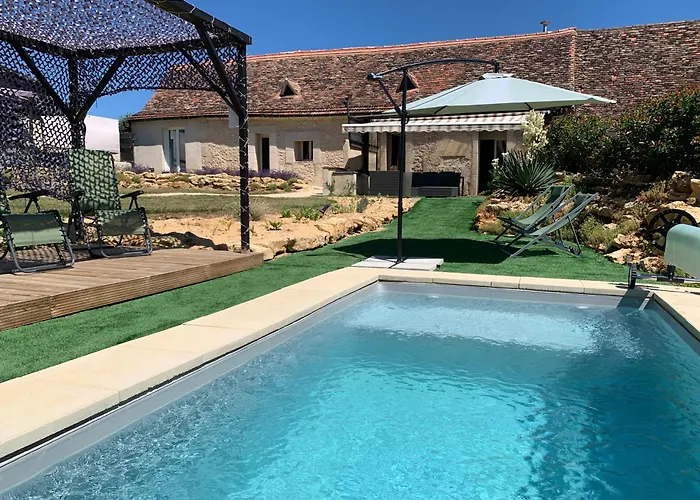 La Grange En Pierre - Chic & Piscine Privee Semesterbostad *